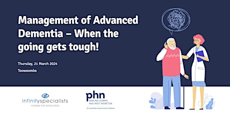 Immagine principale di Management of Advanced Dementia – When the going gets tough! 
