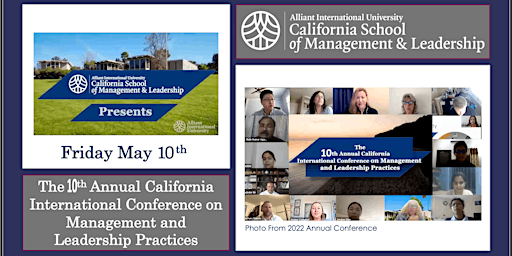 10th Annual California International Conference on Management & Leadership primary image