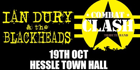 Tribute to The Clash & Ian Dury @ Hessle Town Hall primary image