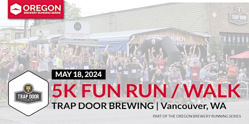 Imagem principal de 5k Beer Run x Trap Door Brewing | 2024 Oregon Brewery Running Series