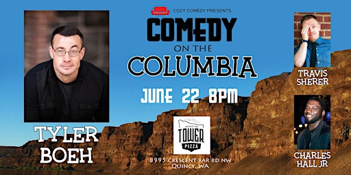 Primaire afbeelding van Comedy on the Columbia: Tyler Boeh!