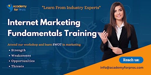 Primaire afbeelding van Internet Marketing Fundamentals 1 Day Training in Mexicali