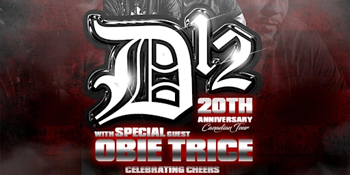 Imagem principal do evento D12 & Obie Trice LIVE in Victoria