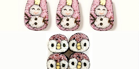 Kazari Maki (Decorative) Sushi Roll Workshop - Penguin & Snowman Sushi primary image