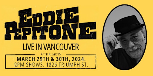 Eddie Pepitone Live In Vancouver - At The MOTN - March 29 & 30 primary image