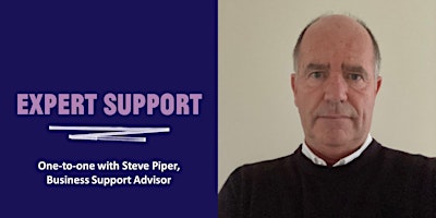 Expert 121 with Steve Piper, Business Support Advisor - Hastings Library primary image