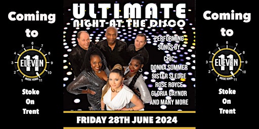 Hauptbild für Ultimate night at the Disco live at Eleven Stoke