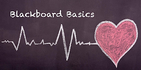 Blackboard Basics for Health Sciences (Tuesday 15/10/19)