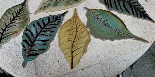 Imagem principal de Bramley Mural project - ceramic leaf workshop - session 3