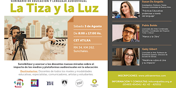 Seminario de educación y lenguaje audiovisual La Tiza y la Luz.