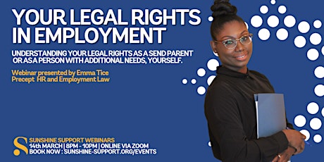 Imagem principal do evento Your Legal Rights in Employment