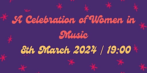 A Celebration of Women in Music primary image