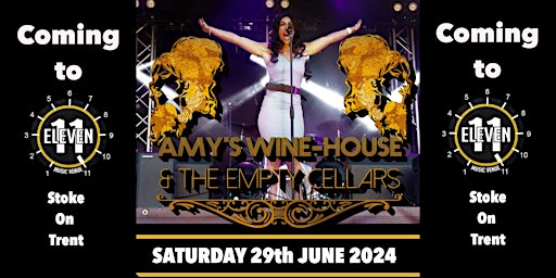 Primaire afbeelding van Amys Winehouse & the Empty Cellars band live at Eleven Stoke