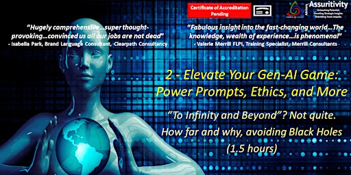 Imagen principal de 2- Elevate Your Gen-AI Game: Power Prompts, Ethics, and More