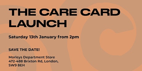The Care Card Launch primary image