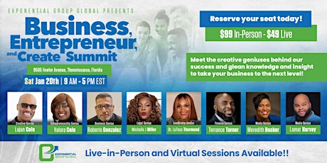 Business Entrepreneur and Creative Summit  primärbild