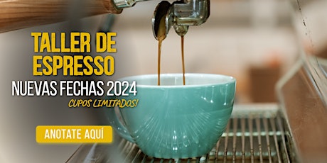 Taller de ESPRESSO  - Miercoles 12 de Junio 9 A  12 HS