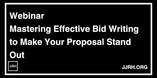 Primaire afbeelding van Mastering Effective Bid Writing to Make Your Proposal Stand Out