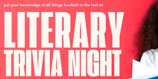 Primaire afbeelding van Literary Trivia Night at Loudmouth Books
