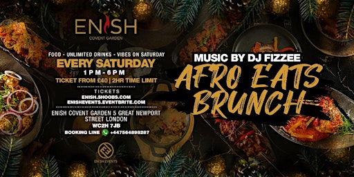 EVERY SATURDAY Afro Eats Brunch primary image