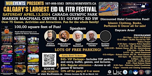 Primaire afbeelding van Calgary Largest Eid Ul-Fitr Festival