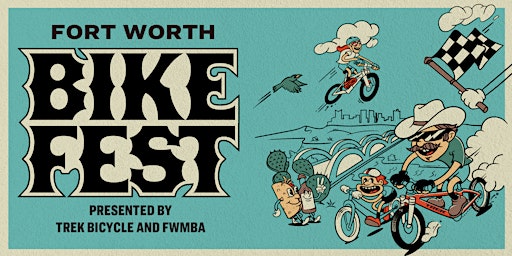 Fort Worth Bike Fest pb/Trek Bicycle & FWMBA  primärbild