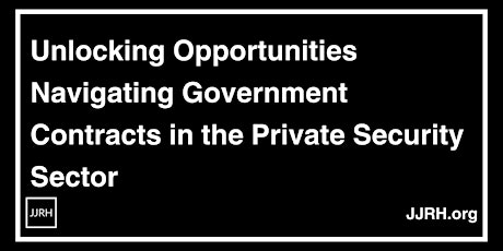 Tender Briefing: Live Contract Opportunities In the Security Sector