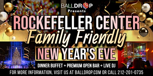 Rockefeller Center  Family Friendly New Years Eve