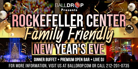 Rockefeller Center  Family Friendly New Years Eve