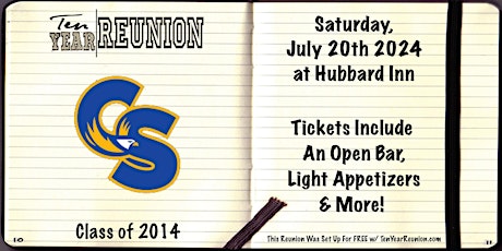 Carl Sandburg Class of 2014: Ten Year Reunion