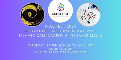 MACFEST 2024: Islamic Calligraphy Workshop primary image