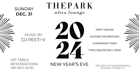 Imagem principal do evento The Park New Years Eve 2024