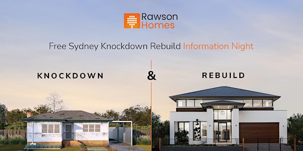 SYDNEY - Knockdown Rebuild Information Session