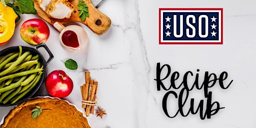 Imagem principal do evento USO North Carolina - Seymour Johnson Center - Recipe Swap Club