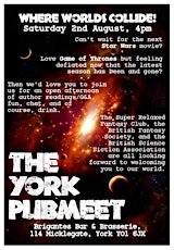 The York Fantasy & Science Fiction Pubmeet primary image