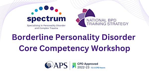 Borderline Personality Disorder (BPD) Core Competency Workshops (2-days)