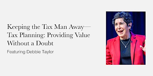 Primaire afbeelding van Debbie Taylor: Keeping the Tax Man Away - Watch Party