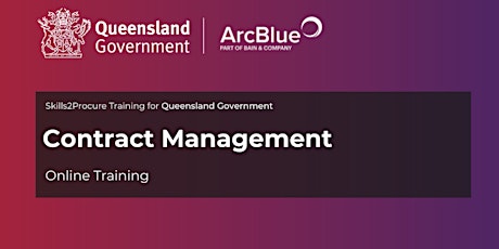 QLD Government | Contract Management