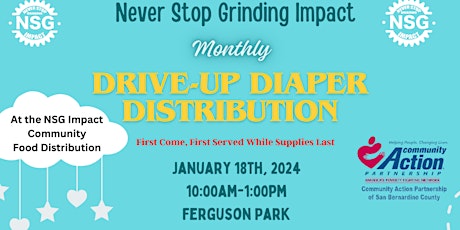 Free Diaper Distribution (Drive-Up)-January primary image