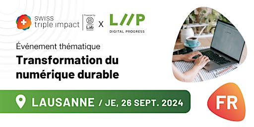 Hauptbild für STI Thematic Event - Transformation numérique durable - 26.09.2024 (FR)