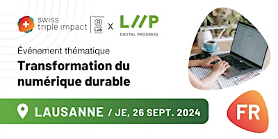 STI Thematic Event - Transformation numérique durable - 26.09.2024 (FR)  primärbild