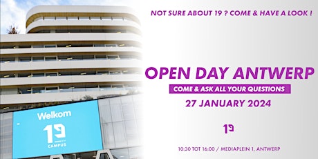 Imagen principal de OPEN DAY - ANTWERP