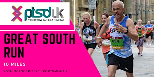 Imagem principal de 2024 Great South Run to support PTSD UK