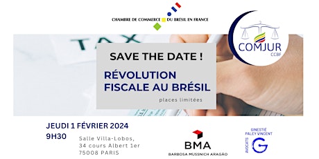 Conférence : Révolution fiscale au Brésil primary image