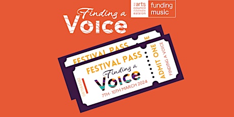 Finding a Voice Festival Pass 2024 primary image