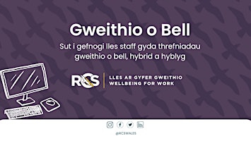 Hauptbild für Gweithio o Bell - Sut i gefnogi lles staff gyda threfniadau gweithio o bell