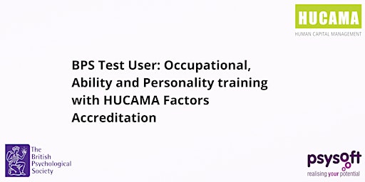 Primaire afbeelding van BPS Test User: Occupational, Ability & Personality Certification