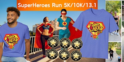 Primaire afbeelding van SuperHeroes Run 5K/10K/13.1 NYC