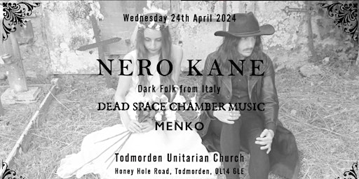 Primaire afbeelding van Nero Kane - Temples tour + Dead Space Chamber Music + Menko