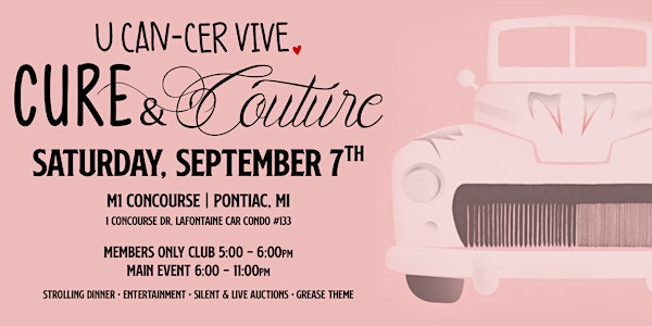 U CAN-CER VIVE Cure&Couture 2019